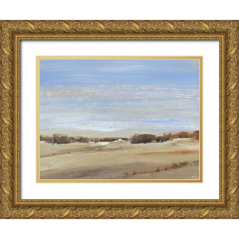 Soft Afternoon III Gold Ornate Wood Framed Art Print with Double Matting by OToole, Tim