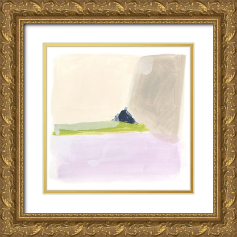 Fielding IV Gold Ornate Wood Framed Art Print with Double Matting by Vess, June Erica