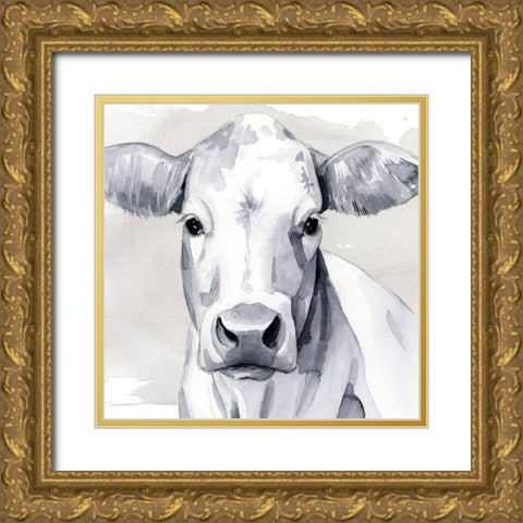 Sweet Face I Gold Ornate Wood Framed Art Print with Double Matting by Popp, Grace