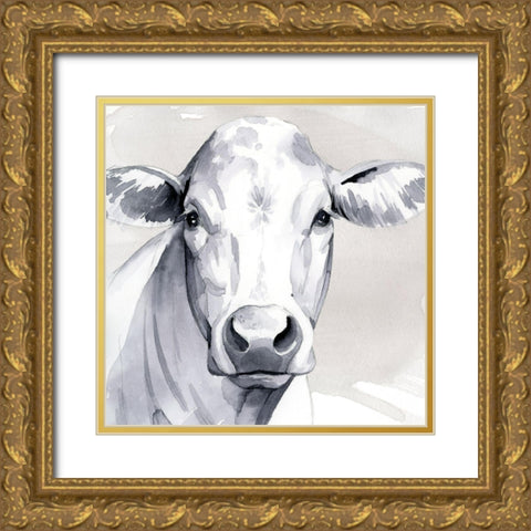 Sweet Face II Gold Ornate Wood Framed Art Print with Double Matting by Popp, Grace