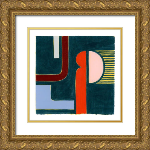 Bewildered IV Gold Ornate Wood Framed Art Print with Double Matting by Popp, Grace