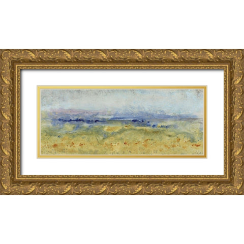 Open Terrain I Gold Ornate Wood Framed Art Print with Double Matting by OToole, Tim