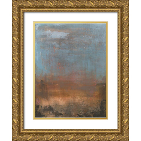 Nogales I Gold Ornate Wood Framed Art Print with Double Matting by Green, Jacob