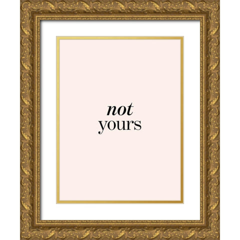 Womxn V Gold Ornate Wood Framed Art Print with Double Matting by Hambly, Anna