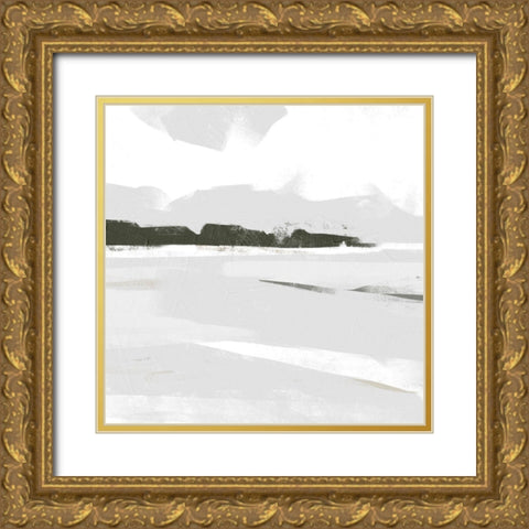 Coastal Haze II Gold Ornate Wood Framed Art Print with Double Matting by Scarvey, Emma