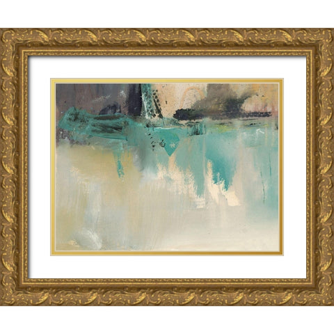 Deep Emotions I Gold Ornate Wood Framed Art Print with Double Matting by Combs, Joyce