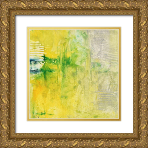 Oriental Figures II Gold Ornate Wood Framed Art Print with Double Matting by Combs, Joyce