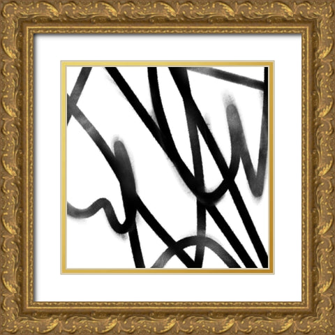 Disarray IV Gold Ornate Wood Framed Art Print with Double Matting by Scarvey, Emma