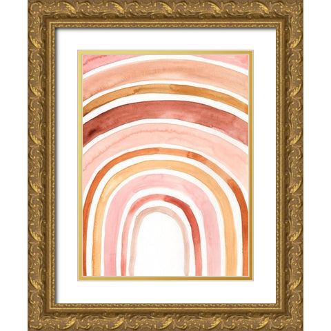 Southwest Arches I Gold Ornate Wood Framed Art Print with Double Matting by Borges, Victoria