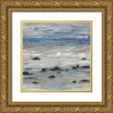 Tempest of the Sea II Gold Ornate Wood Framed Art Print with Double Matting by OToole, Tim