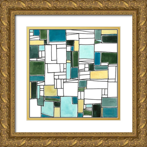 Speck I Gold Ornate Wood Framed Art Print with Double Matting by Guthrie, Jenna