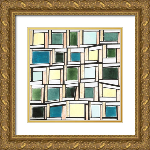 Speck III Gold Ornate Wood Framed Art Print with Double Matting by Guthrie, Jenna