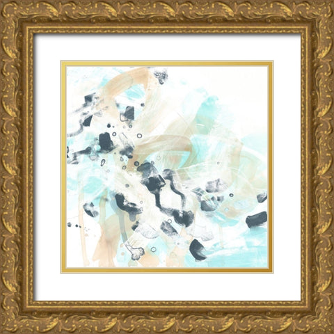 Nautilus Dreams IV Gold Ornate Wood Framed Art Print with Double Matting by Vess, June Erica
