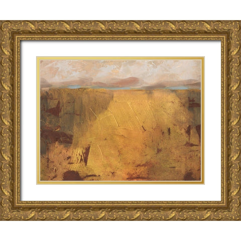 Springfield I Gold Ornate Wood Framed Art Print with Double Matting by Green, Jacob