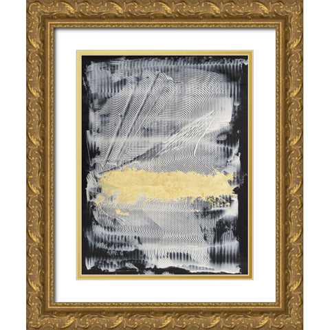 Re-Vision I Gold Ornate Wood Framed Art Print with Double Matting by Stramel, Renee W.