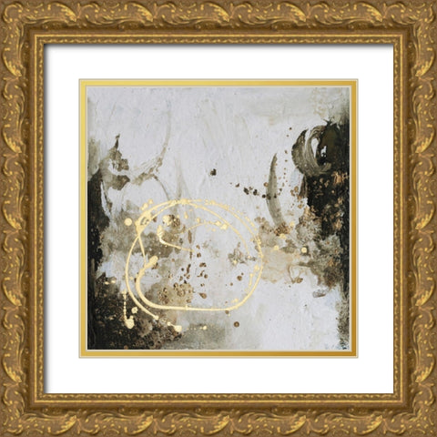 Friendship IV Gold Ornate Wood Framed Art Print with Double Matting by Combs, Joyce