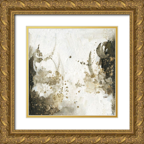 Friendship IV Gold Ornate Wood Framed Art Print with Double Matting by Combs, Joyce