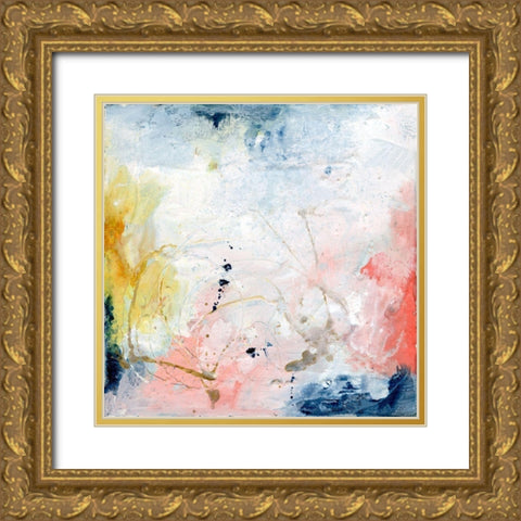 Pastel Fantasy II Gold Ornate Wood Framed Art Print with Double Matting by Combs, Joyce