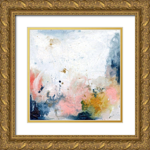 Pastel Fantasy IV Gold Ornate Wood Framed Art Print with Double Matting by Combs, Joyce