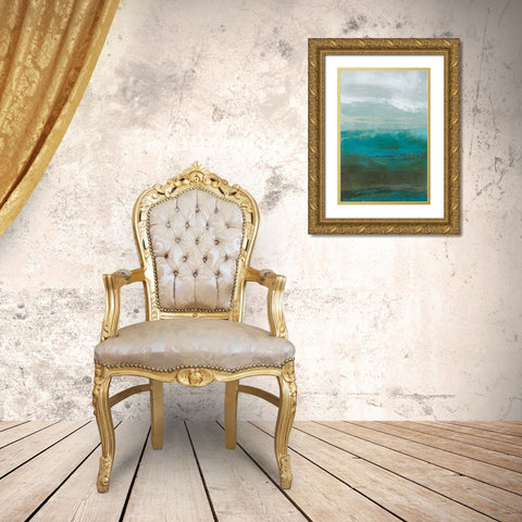 Werra III Gold Ornate Wood Framed Art Print with Double Matting by Jachimiec, Sue
