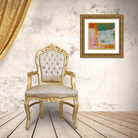 Braw II Gold Ornate Wood Framed Art Print with Double Matting by Jachimiec, Sue