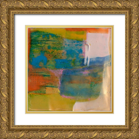 Braw V Gold Ornate Wood Framed Art Print with Double Matting by Jachimiec, Sue