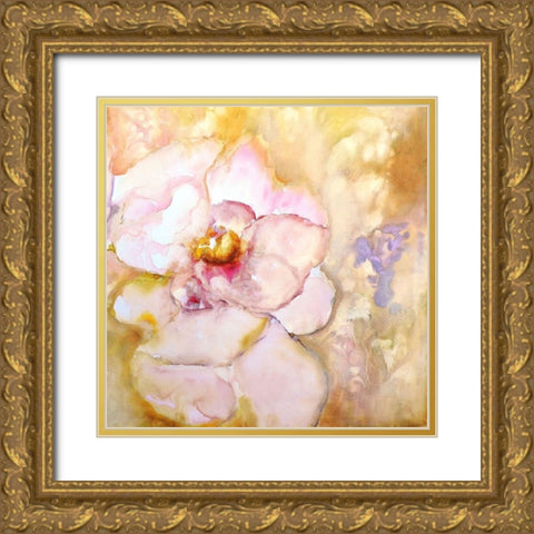 Dulzural II Gold Ornate Wood Framed Art Print with Double Matting by Herrera, Leticia