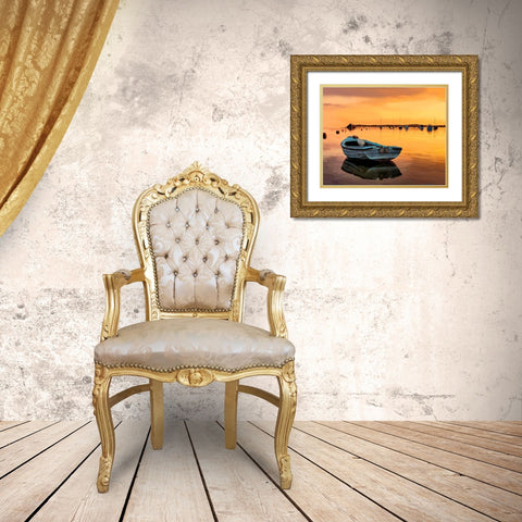 In the Golden Light III Gold Ornate Wood Framed Art Print with Double Matting by Kalina, Emily
