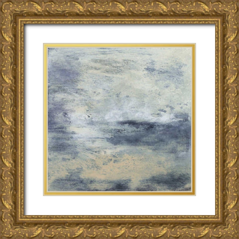 Obscure IV Gold Ornate Wood Framed Art Print with Double Matting by Gordon, Sharon
