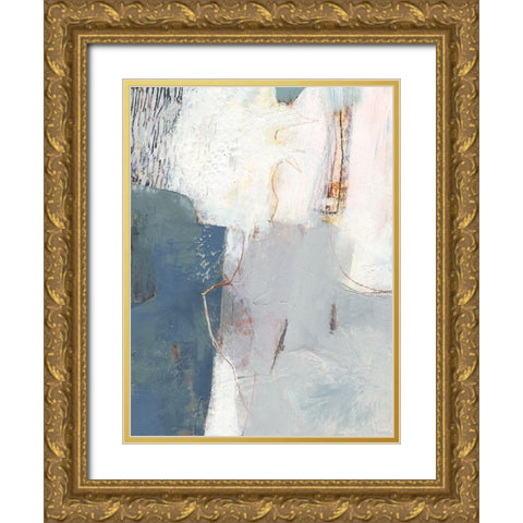 A Go Go II Gold Ornate Wood Framed Art Print with Double Matting by Jachimiec, Sue