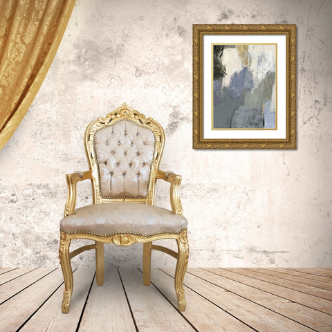 A Go Go V Gold Ornate Wood Framed Art Print with Double Matting by Jachimiec, Sue