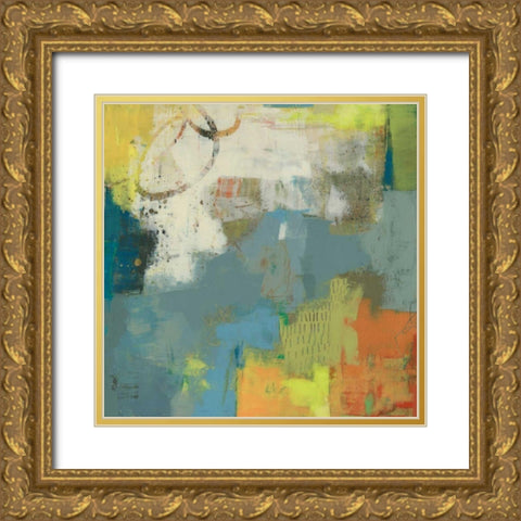 Saorsa I Gold Ornate Wood Framed Art Print with Double Matting by Jachimiec, Sue
