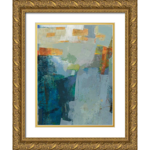 Ais Gold Ornate Wood Framed Art Print with Double Matting by Jachimiec, Sue