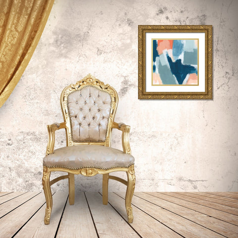 Post Haste II Gold Ornate Wood Framed Art Print with Double Matting by Vess, June Erica