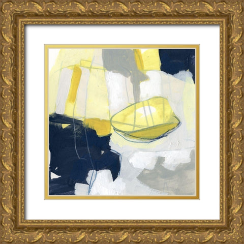 Totality IV Gold Ornate Wood Framed Art Print with Double Matting by Vess, June Erica