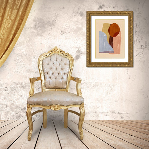 Sweet Sahara I Gold Ornate Wood Framed Art Print with Double Matting by Warren, Annie