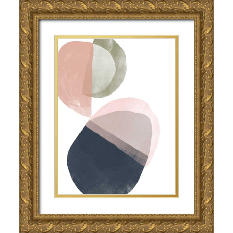 Encapsulate II Gold Ornate Wood Framed Art Print with Double Matting by Vess, June Erica