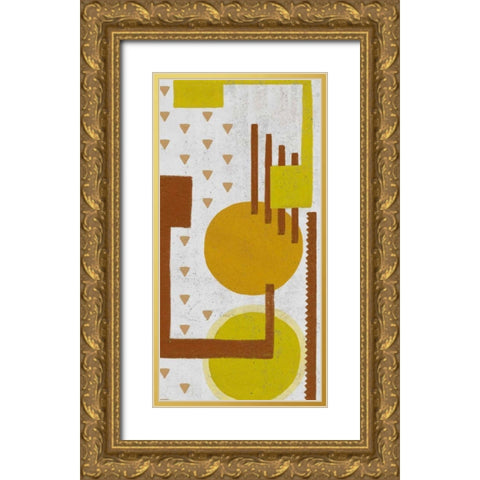 Mountain Cloud II Gold Ornate Wood Framed Art Print with Double Matting by Wang, Melissa