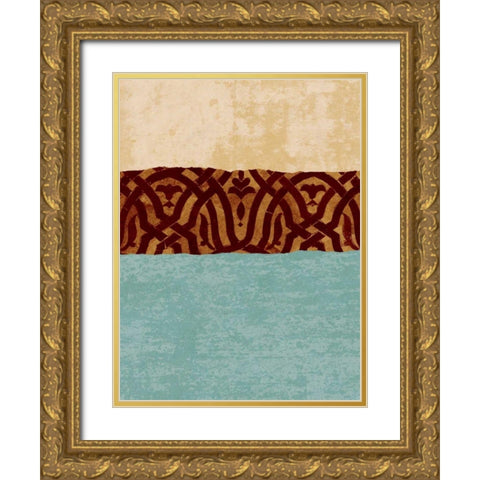 Revealed I Gold Ornate Wood Framed Art Print with Double Matting by Saunders, Alonzo