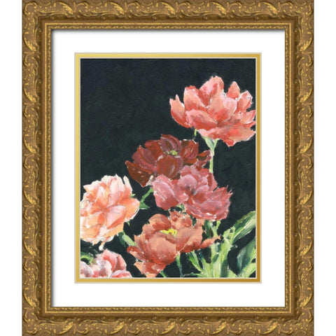 Lost Spring I Gold Ornate Wood Framed Art Print with Double Matting by Wang, Melissa