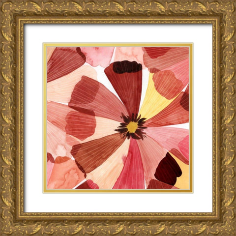 Elementary Flora II Gold Ornate Wood Framed Art Print with Double Matting by Popp, Grace
