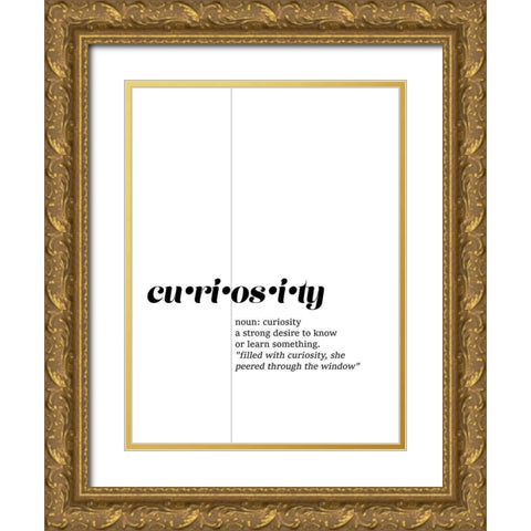 Find Meaning II Gold Ornate Wood Framed Art Print with Double Matting by Fagalde, Jarman