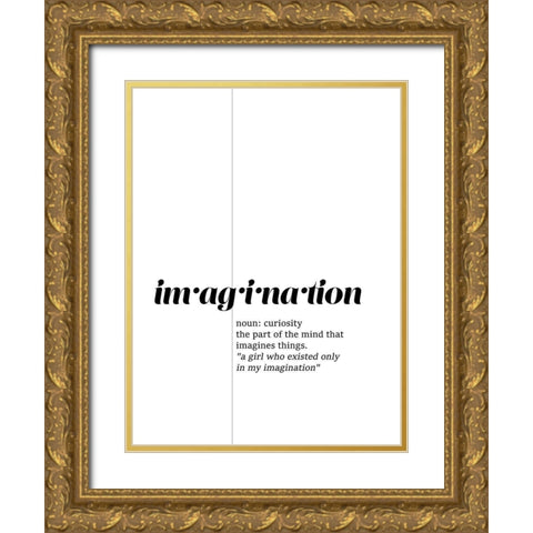 Find Meaning III Gold Ornate Wood Framed Art Print with Double Matting by Fagalde, Jarman