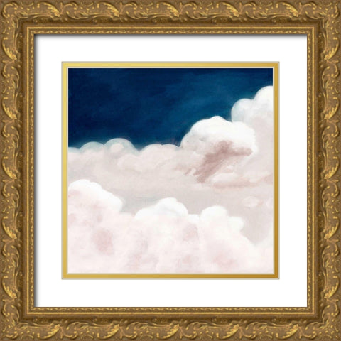 Cloudy Night I Gold Ornate Wood Framed Art Print with Double Matting by Studio W