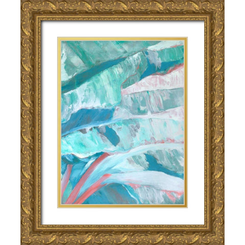 Banana Suave II Gold Ornate Wood Framed Art Print with Double Matting by Wilkins, Suzanne