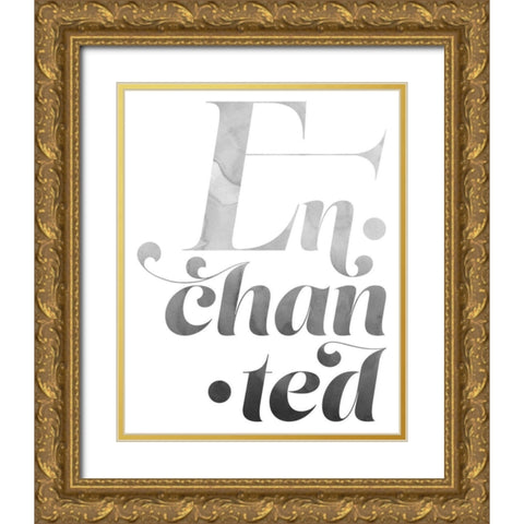Enchanted Wanderlust I Gold Ornate Wood Framed Art Print with Double Matting by Popp, Grace