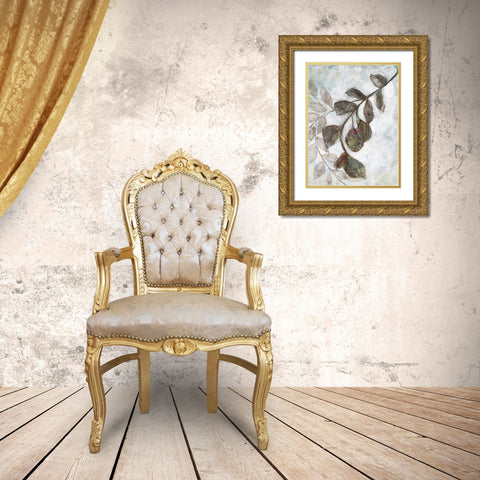 Dream Branches I Gold Ornate Wood Framed Art Print with Double Matting by Goldberger, Jennifer