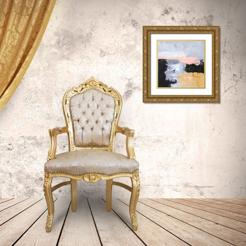 Niebla I Gold Ornate Wood Framed Art Print with Double Matting by Borges, Victoria