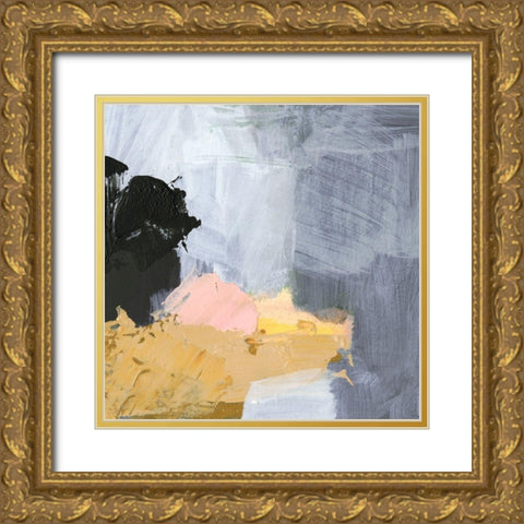 Niebla II Gold Ornate Wood Framed Art Print with Double Matting by Borges, Victoria