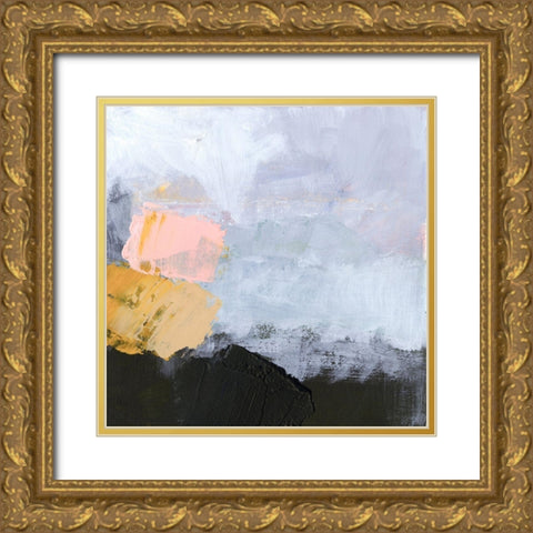 Niebla III Gold Ornate Wood Framed Art Print with Double Matting by Borges, Victoria